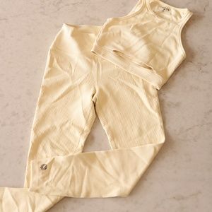 Year of Ours Waffle Knit Set